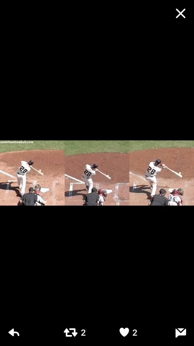 PitchMechanics's tweet image. So maybe hitters don't hit the inside pitch more out front or outside pitches deeper...