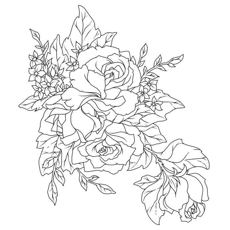 Uzivatel 銀 Eternal Familiar Na Twitteru きみいろ素材no 040 薔薇 フレームを飾るのにつかったり 薄く塗って背景にしたりなどお楽しみください 範囲指定で塗りにくいときは線画を太めに抽出してくださいね ゴシックぽさが増します 作 Lady カテゴリー 植物