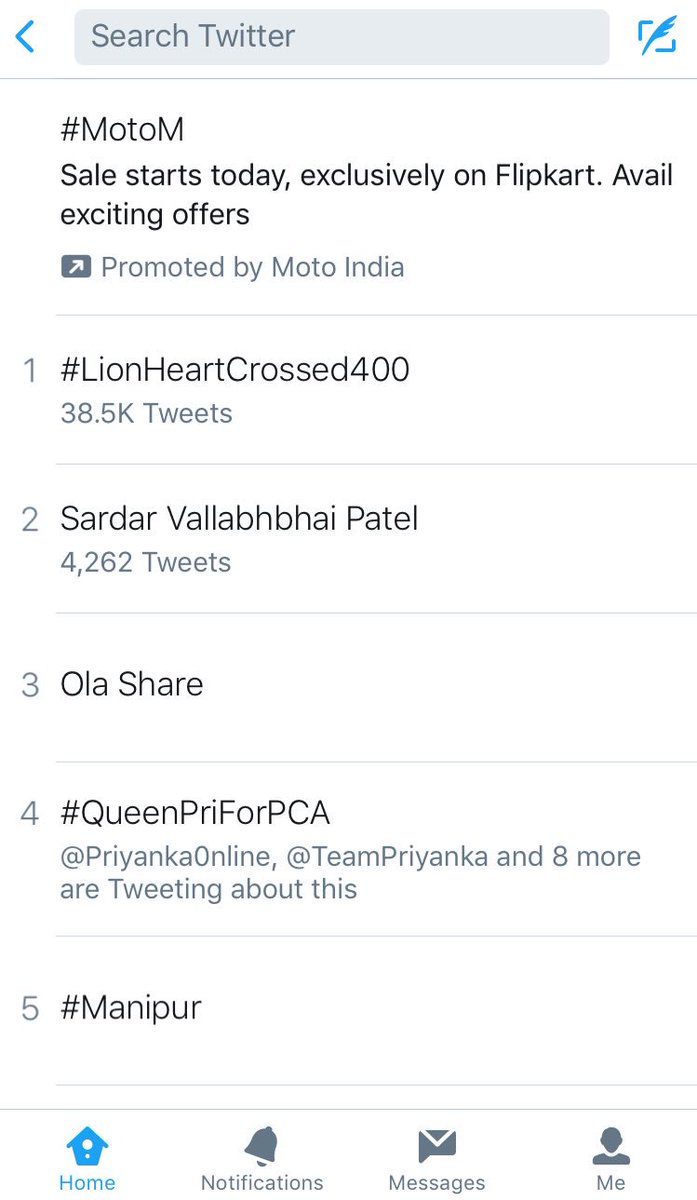 mukesh_pc's tweet image. #QueenPriForPCA is now trending on 4th position in India 
Keep voting for @priyankachopra everyone 😘
@peopleschoice @TeamPriyanka