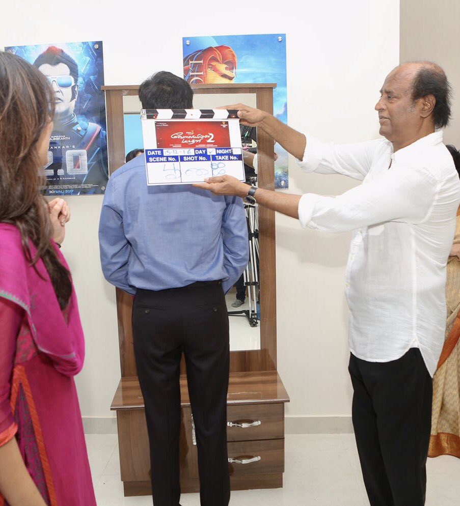 dhanushkraja's tweet image. What more can i ask ?? #thanksthalaiva 🙏🙏🙏❤️❤️ with all your blessings #vip2 kick starts from today. #raghuvaranisback