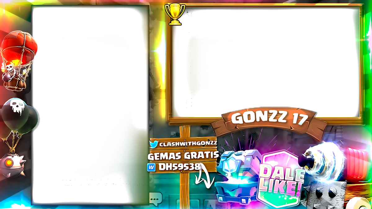 ClashwithGonzz's tweet photo. OVERLAY PARA MI! (CLASH ROYALE)
RTS &amp; FAV SON APRECIADOS!
OPINIONES!
PIDEME UNO AL MD SOLO POR 1$ https://t.co/hwYtUSq6I8
