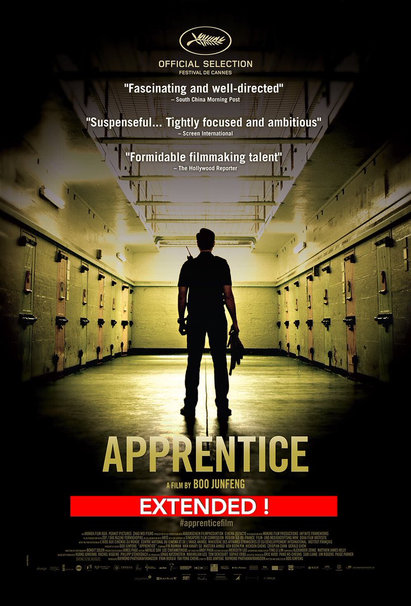 AkmalJame's tweet photo. To all those yg x tonton #Apprenticefilm lagi, the showtime has been extended until 21 Dec, worth it guys! https://t.co/f7BJxLTGGN