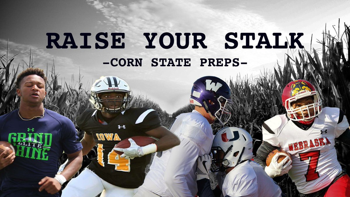 Cornstatepreps's tweet photo. Raise your "stalk" w/ the newest @Cornstatepreps service designed to help athletes of the mid-west gain exposure to college coaches #Jan1st https://t.co/42lo4xWYQt