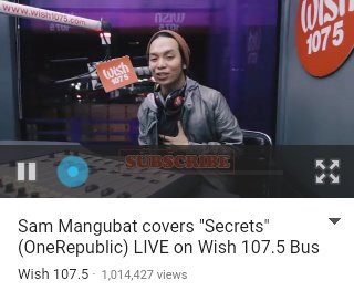 SamMangubatFTW's tweet photo. Yessss! We made it!! 1M views naaaa!! SOLID TALAGAAA!!! @sammangubat https://t.co/C75bBPg0cJ