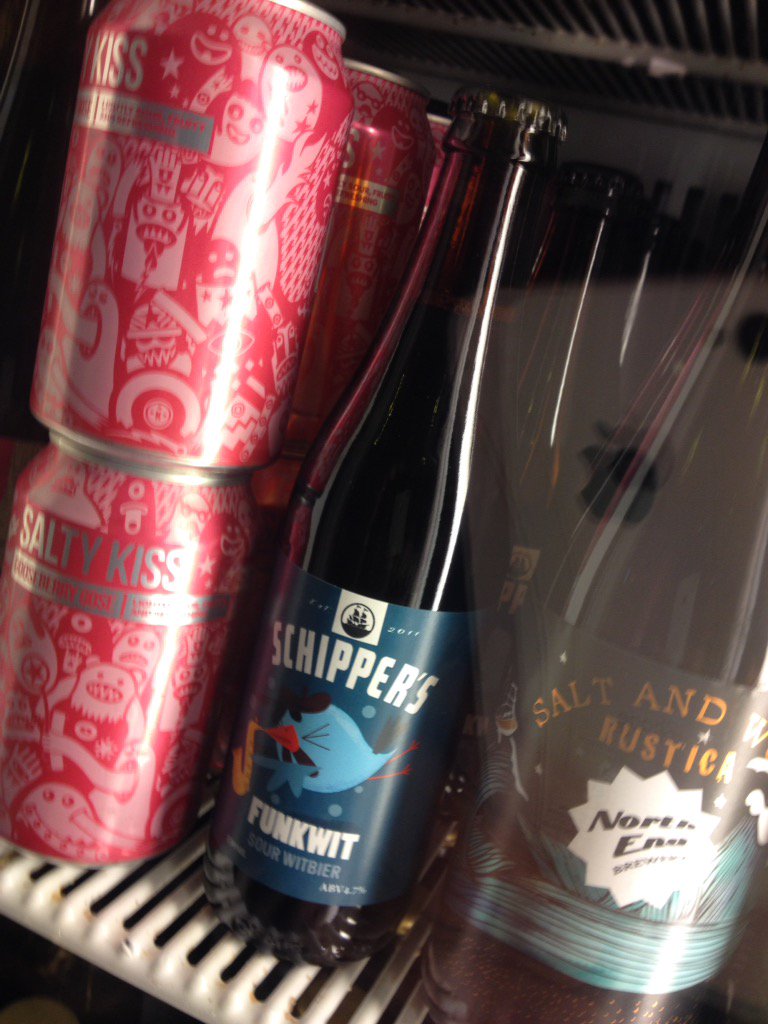 Look what new in the 
<a href="/LBQWelly/">Little Beer Quarter</a> fridge.....bottoms up Funkwits!