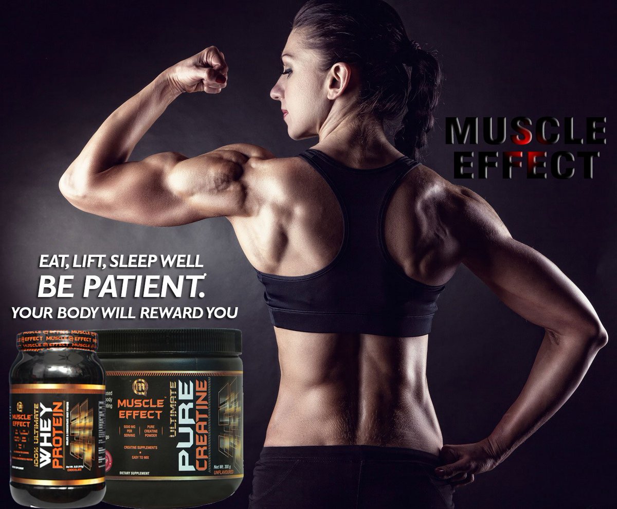 Headonnutritech's tweet photo. Eat.
Lift.
Sleep well.
Be patient, your body will reward you.
#muscleffect #probodybuilding #proteins #supplements https://t.co/3M0lfh124m