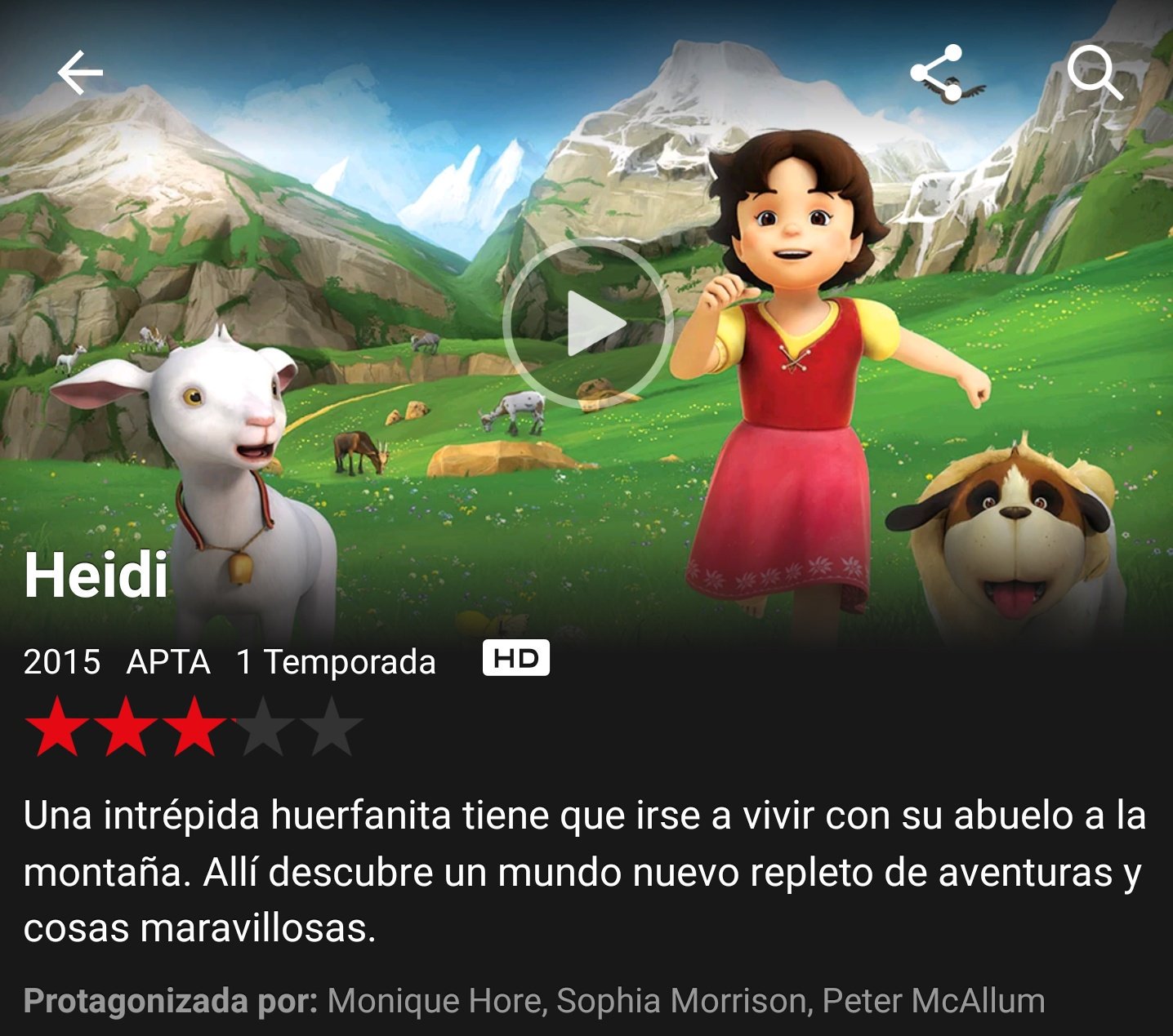 Heidi  Netflix