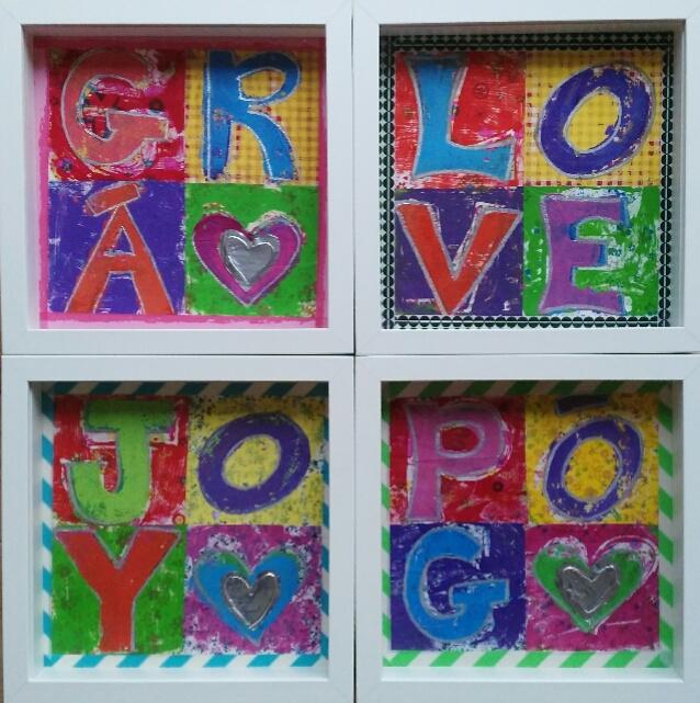 DesignsPassion's tweet photo. 30% Off - #handprinted artworks - #fun #vibrant #popart inspired. Spread the love and joy this xmas! https://t.co/yzil4JyI06