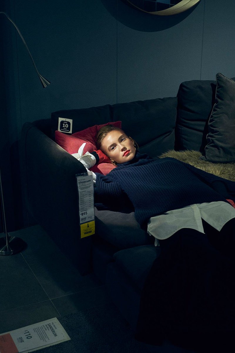 EliteWorldGrp's tweet image. Megan Bull // OFF BLACK - 'Our Model Home' // See more from Megan here goo.gl/HEieKV // #EliteGirlsDoItBetter