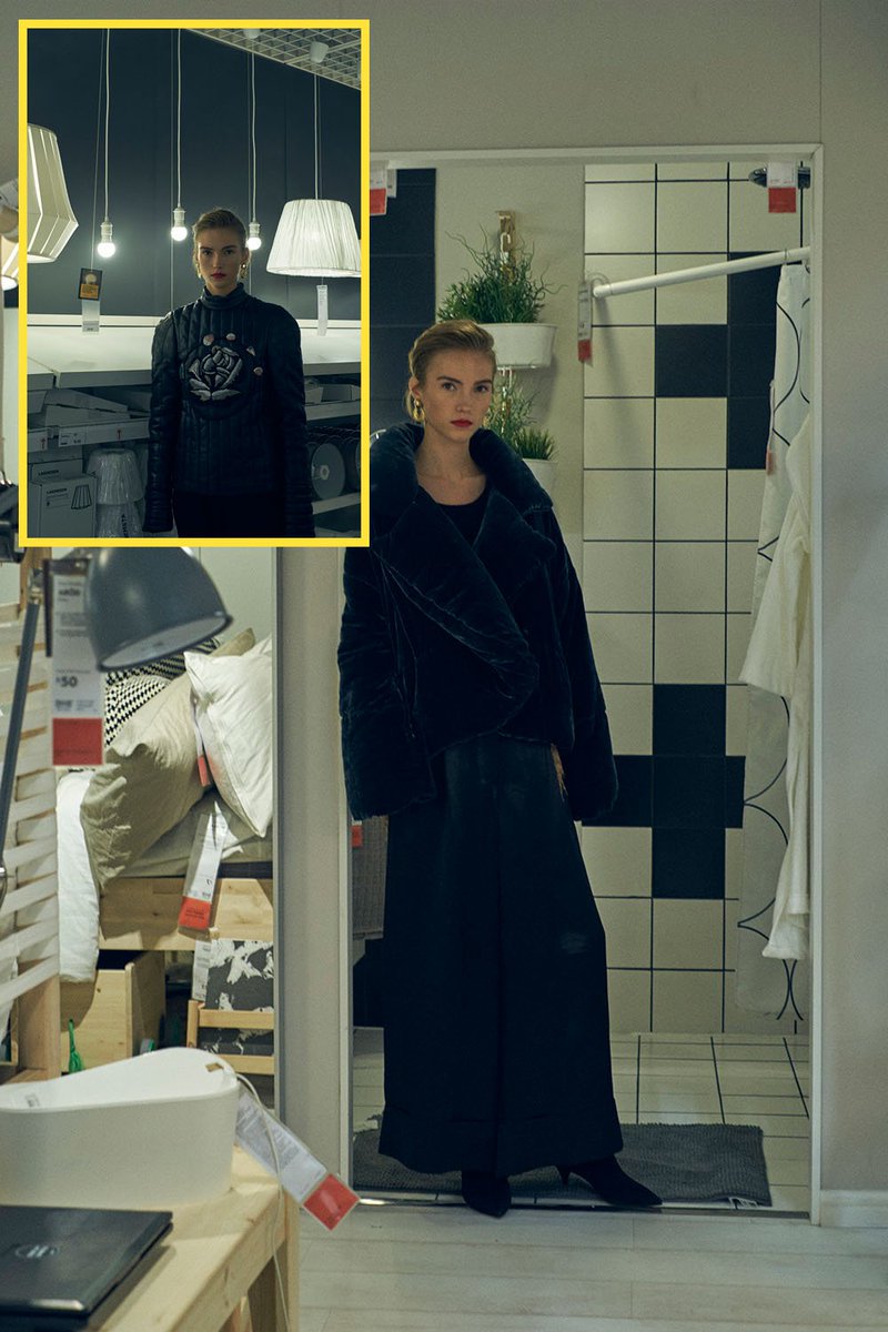 EliteWorldGrp's tweet image. Megan Bull // OFF BLACK - 'Our Model Home' // See more from Megan here goo.gl/HEieKV // #EliteGirlsDoItBetter