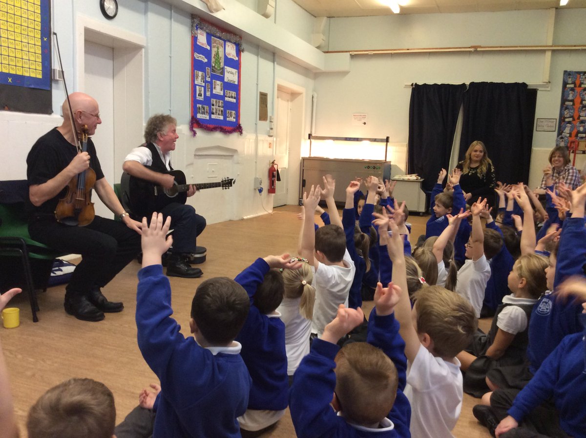 CPS1877's tweet photo. Classes 1 and 2 have enjoyed a festive morning with storytellers and musicians Tony Wilson and Tom McConville - highly recommended! https://t.co/t3aOTnUSNc