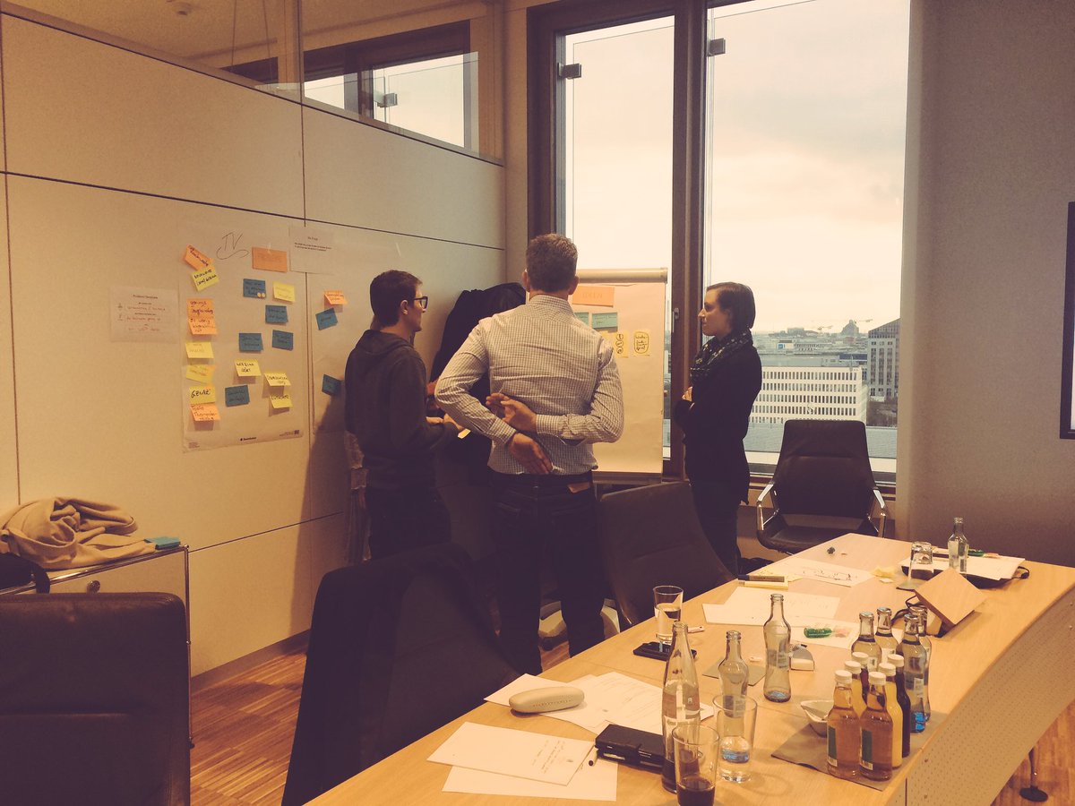 infodesignerd's tweet photo. The last ideation workshop in #Nürnberg was a totally success! #designthinking #leaninnovation #ithinklean https://t.co/cDBnwPYwM9