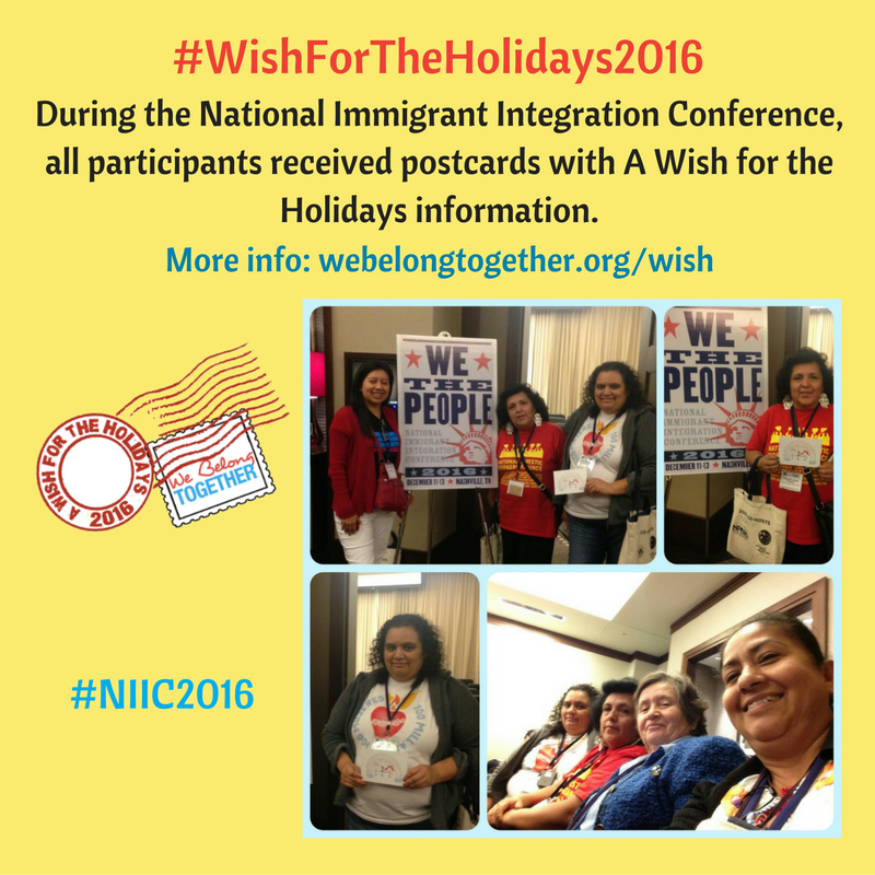 fams2gether's tweet photo. Our member leaders at #NIIC2016 supporting #WishForTheHolidays2016, a campaign for children & youth. Check it out: https://t.co/sXrulAKhCK https://t.co/wmawHtlhQb