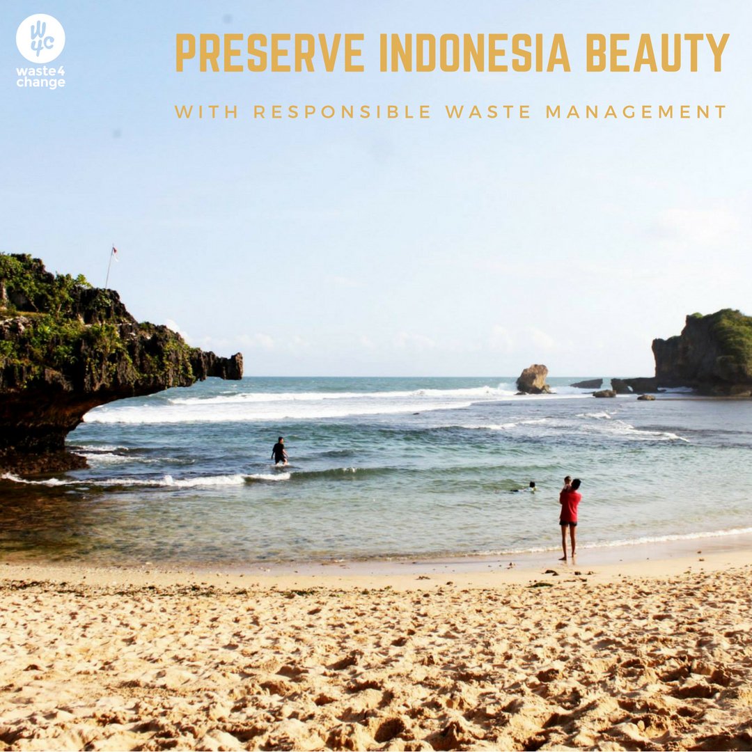 Jaga keindahan Indonesia dgn bertanggung jawab thdp sampah. Anda bisa lakukan mulai dari rumah bit.ly/2hwtC8V