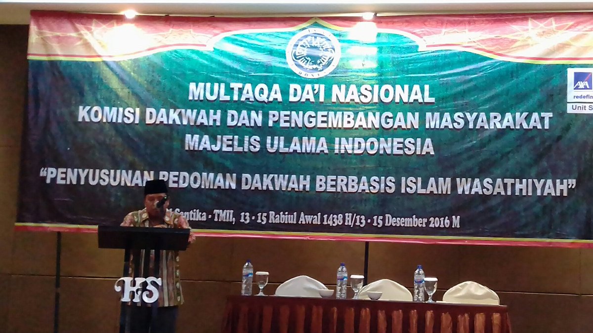 MUI membuat buku panduan dakwah tawasutiyah sejalan dg program dakwah PBNU yang moderat toleran penebar kasih rahmatan lilalamin