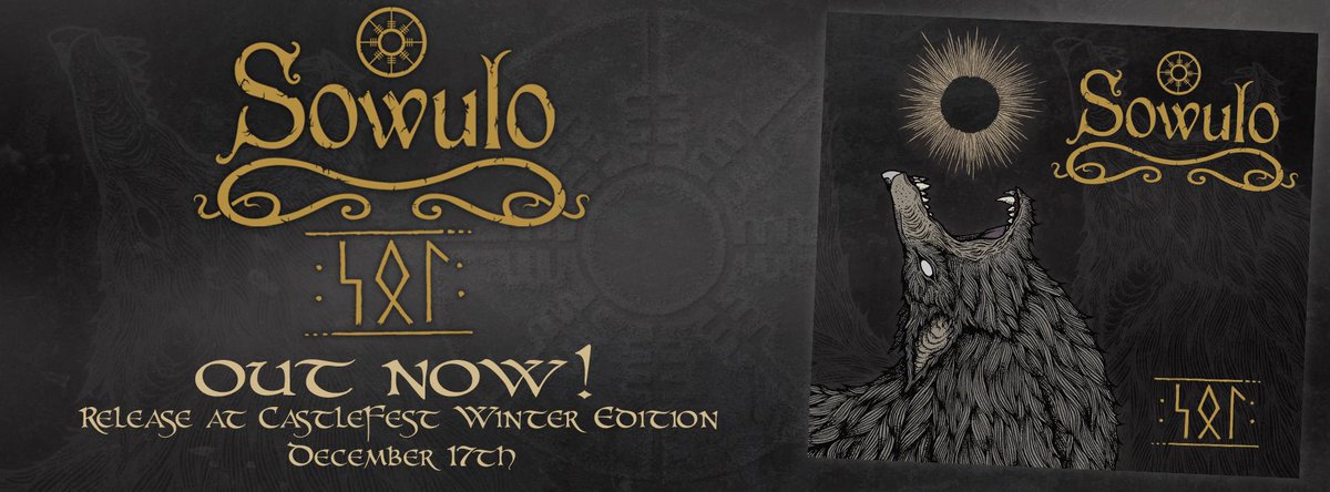 NEW ALBUM OUT NOW ! SOL will be sold at #Castlefest this weekend for the first time! We hope to see you all! #Sowulo #Sol #pagan #viking