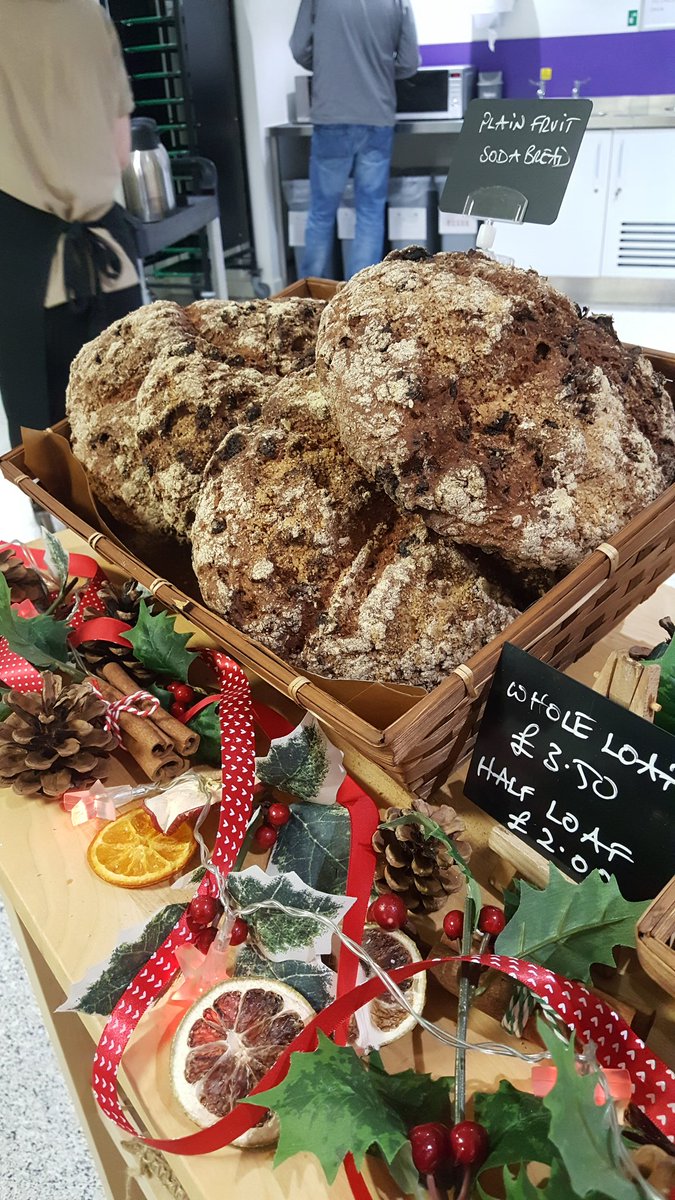 ken__moodie's tweet image. Festive Wholemeal Fruit SodaBread! Spiced or Plain? What's your flavour? 🎄🎄🎄 #welovethisbusiness @BaxterStorey @5cottyDD @Bschefacademy
