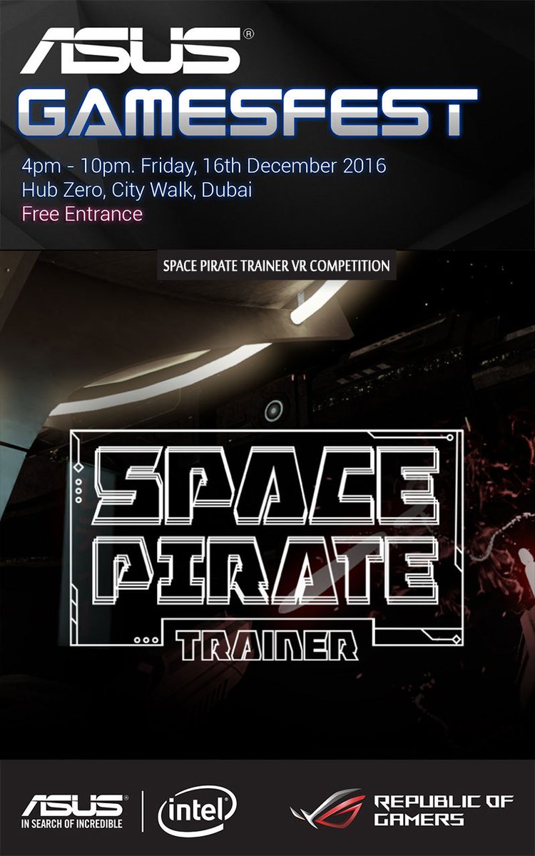 IGNme's tweet photo. Come to #ASUSGamesfest and score the top score at Space Pirates Trainer to win great prizes. For more information: https://t.co/6ZHBh030VS https://t.co/Ut5MdYVcdQ