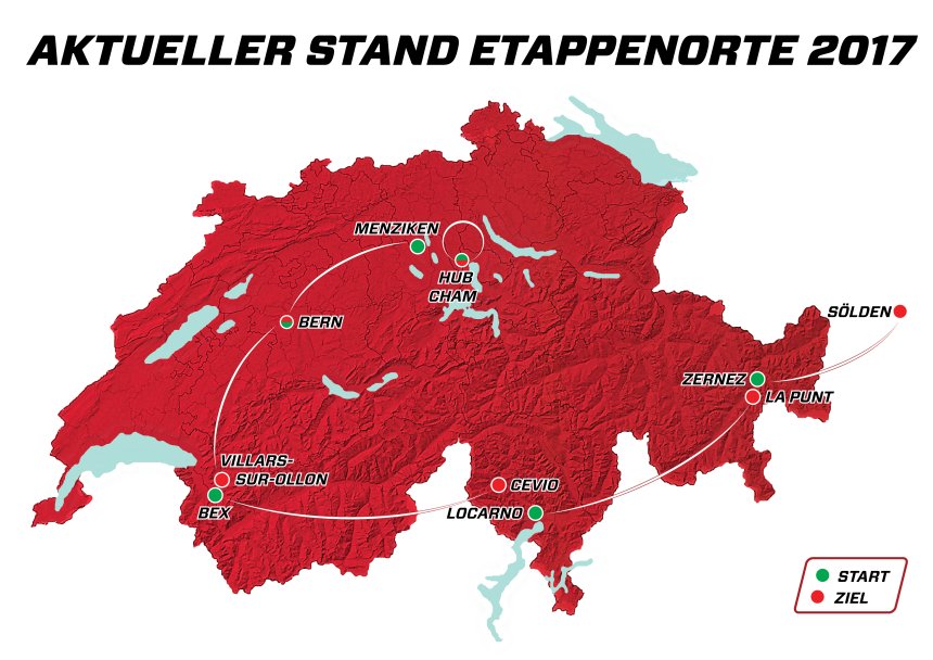 BREAKING NEWS! 
Bern wieder Etappenziel &amp; -start 2017! Streicht Euch den 12. &amp; 13. Juni in der Agenda dick rot an! tourdesuisse.ch/de/metamenu/me…
