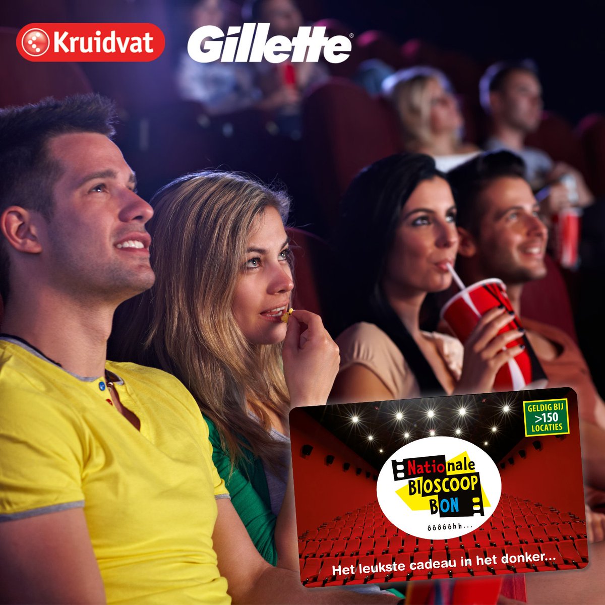 Heb je nog een Gillette actiecode? Activeer deze voor 31 december a.s. via: bit.ly/2hzxrYc