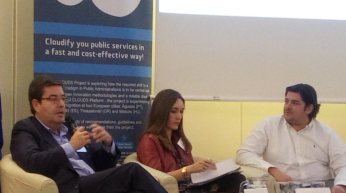 arsys's tweet photo. Juan Manuel Robles (@arsys), durante su intervención en el encuentro #Cloud4 de @eurocloudspain . Más fotos en Facebook y Google+ https://t.co/b66kaD1WGG