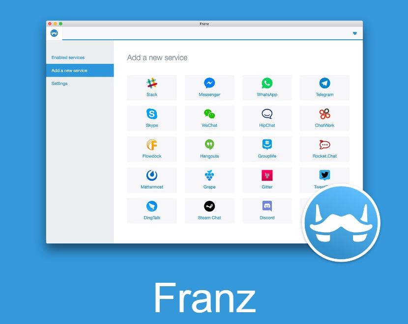 BlogModerateur's tweet photo. Franz : un logiciel gratuit pour centraliser ses emails et ses messageries https://t.co/wyH1OhnijX https://t.co/8Hp9apQNMZ