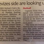 Photo by Devizes Netball Club (@DevizesNetball)