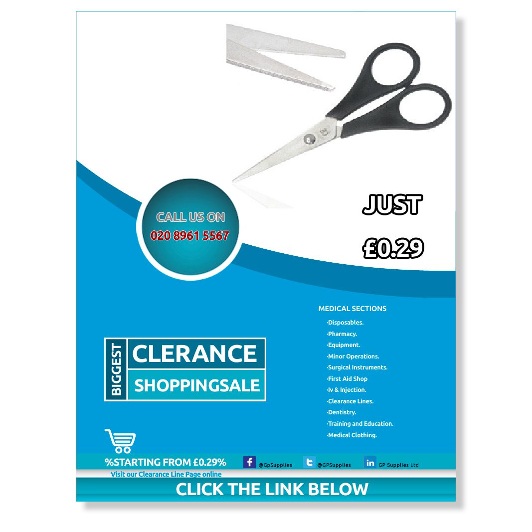 GPSupplies's tweet photo. #Instramed #Packing #Scissors #Sharp/#Blunt 11.5cm X 1#Clearance #Wow #Sale #Special #Offer #Packaging
Only £0.35
https://t.co/jKZIZNfbqF https://t.co/8H1BCsqGcp