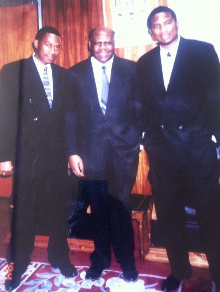 Ranga.?? on Twitter: "#TBT: Businessman and black empowerment campaigner Roger Boka, flanked by Peter Pamire and Philip Chiyangwa.… "