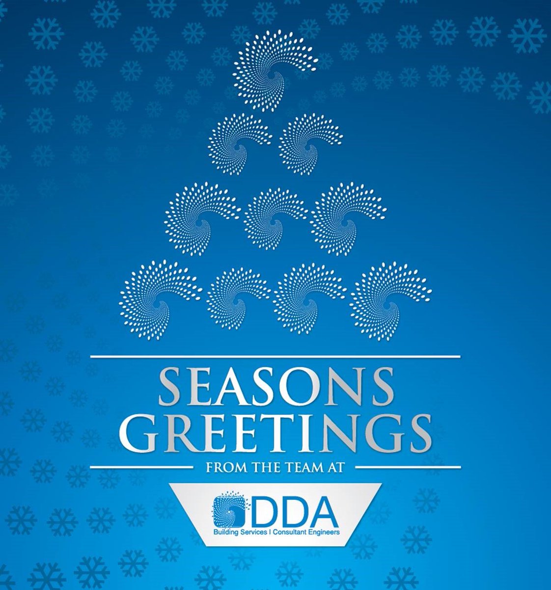 Seasons greetings from all at DDA – Have a great Christmas and a prosperous new year.