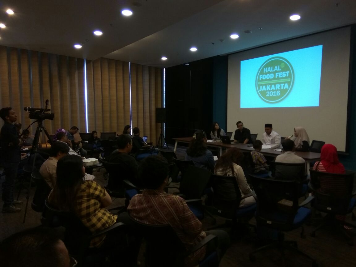 Press Conference #HalalFoodFest2016 @GedungSindo (JHFF) "Jakarta Halal Food Festival" Jadi Ajang UMKM Tingkatkam Daya Saing Global