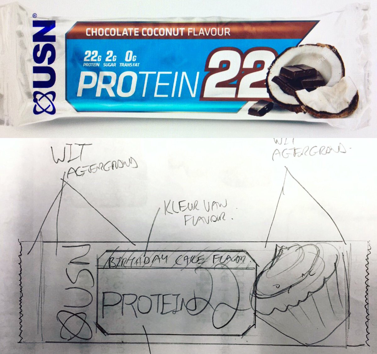 AlbeGeldenhuys's tweet image. Sketch to design concept in 24hrs