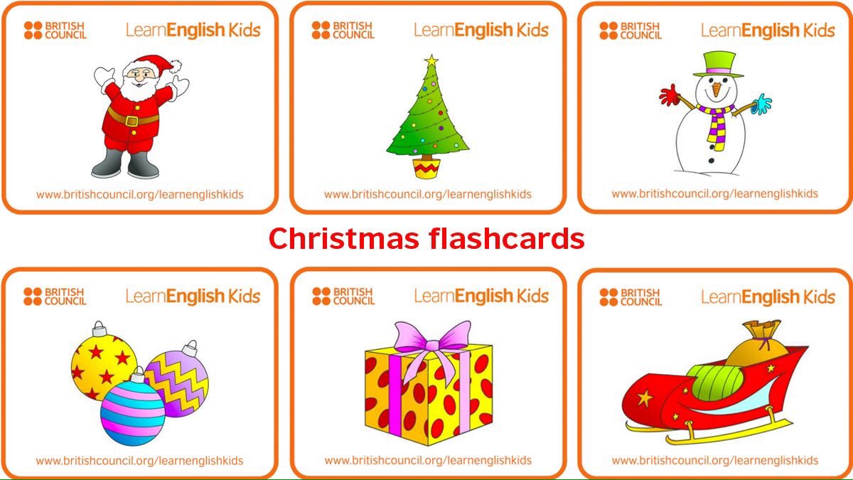 Прошел год на английском. Карточки про новый год английский. Рождество карточки на английском. New year Flashcards for Kids. Christmas Vocabulary for Kids Flashcards.