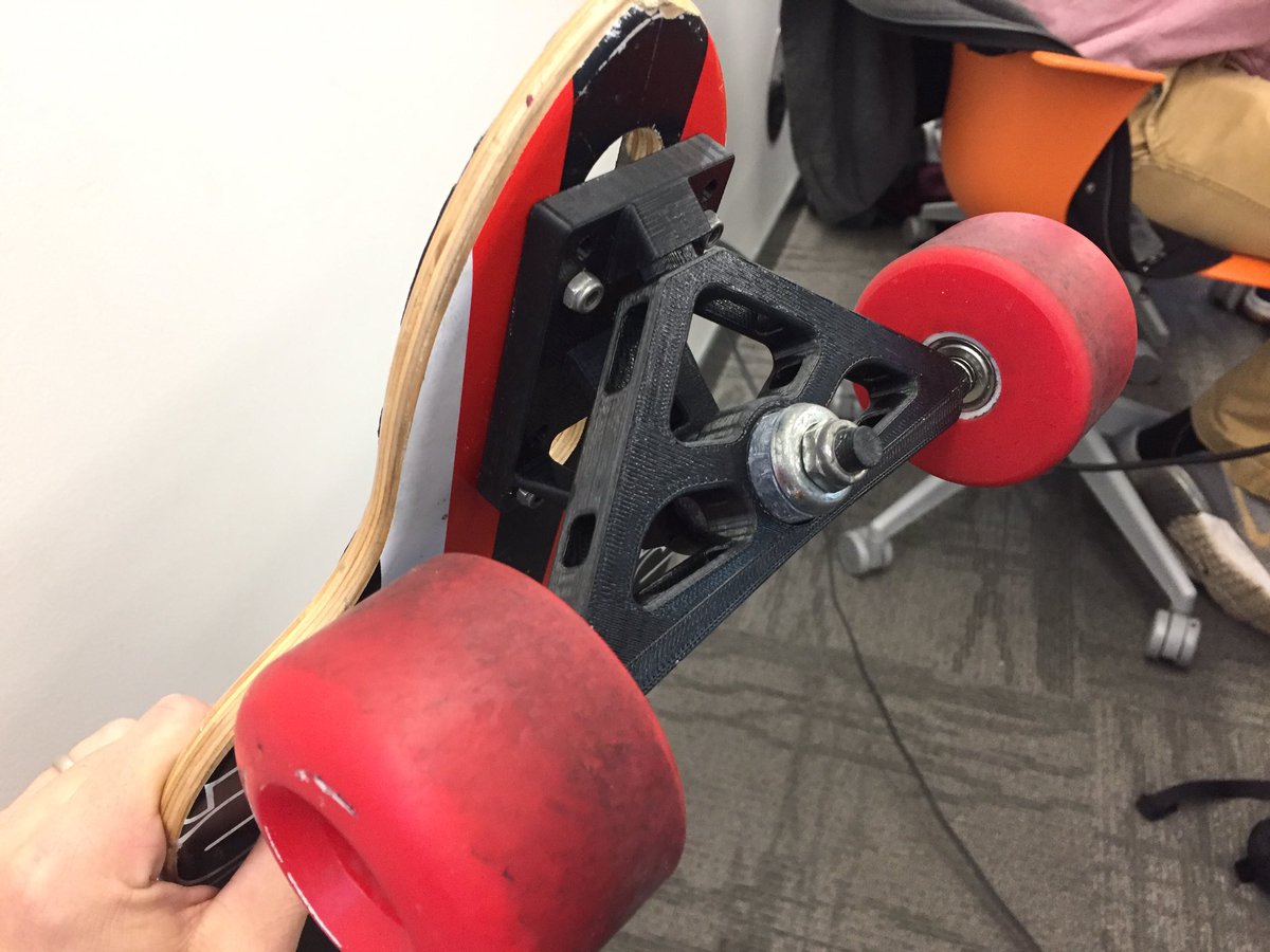 DREAMS Lab on Twitter: "#3dprinted topology optimized longboard truck