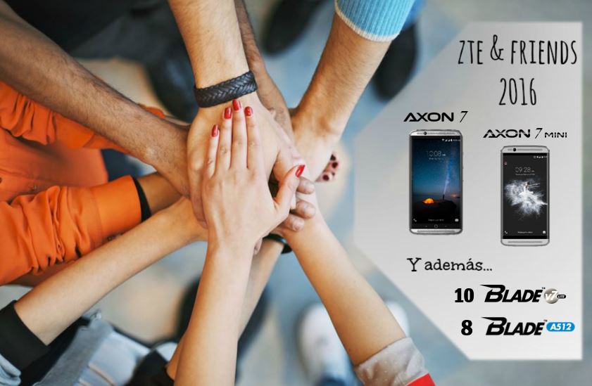 ZTE_es's tweet image. #Sorteo ZTE&amp;amp;FRIENDS en #FB
🎁 8 Blade A512 ¡Ya!
🎁 Si reclutas 3 amigos: AXON7 y AXON 7 MINI
🎁 Si llegamos a 100.000 seguidores 10 ZTE V7 LITE