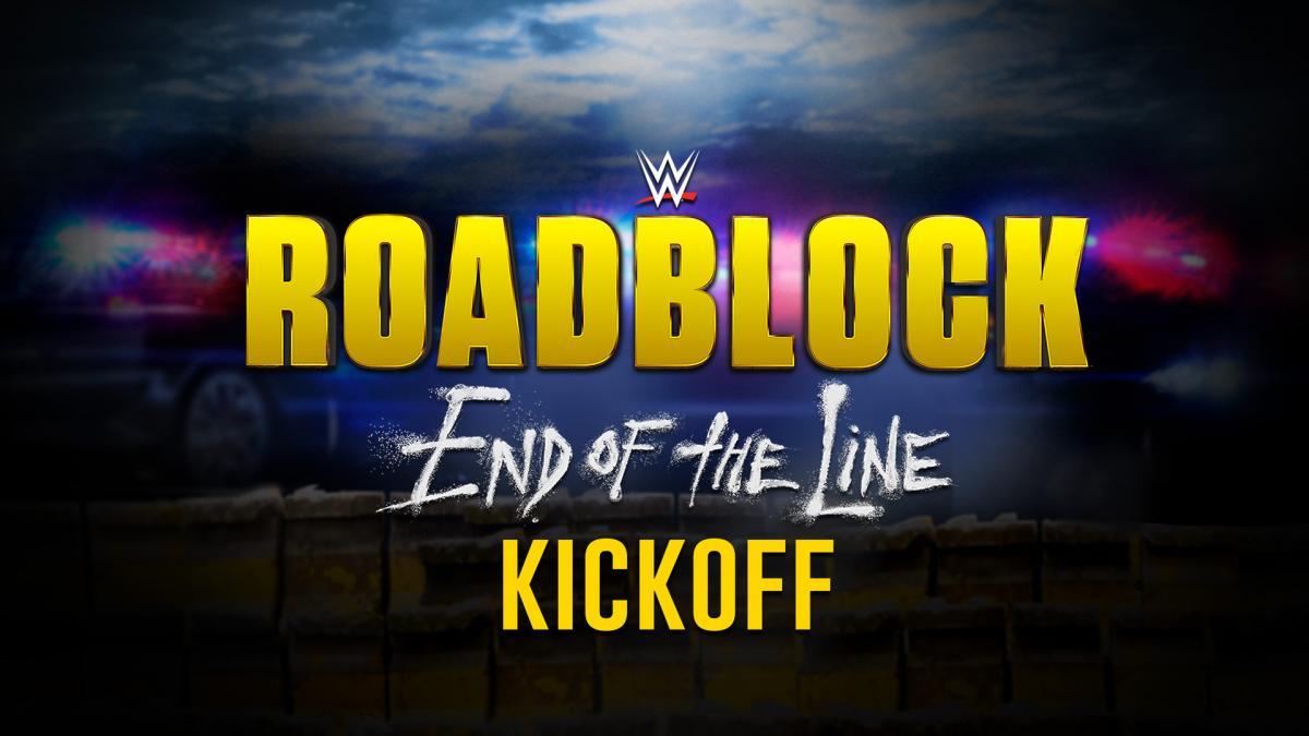 WWE's tweet photo. The #WWERoadblock Kickoff will be getting the @notsam treatment, this Sunday on @WWENetwork! https://t.co/uV61WnpsIs https://t.co/V4ol1maPHP