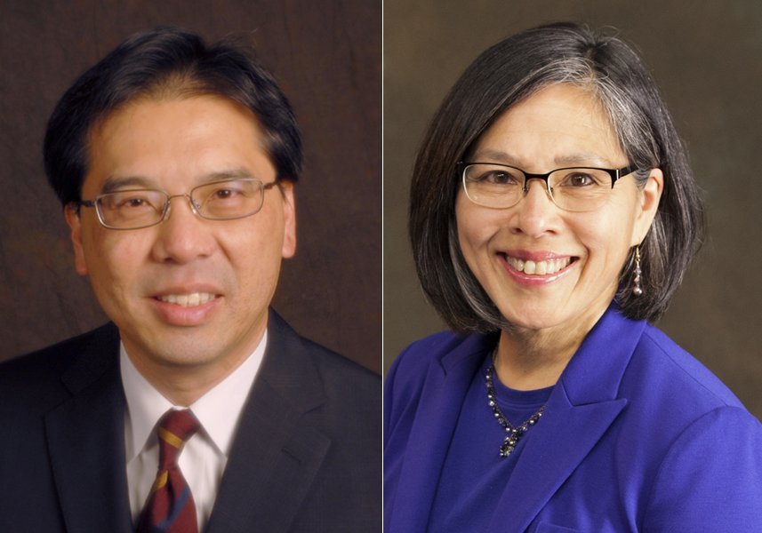 Last evening's Santa Clara County Board of Education meeting included electing a new president, Dr. Michael Chang, and v-p, Rosemary Kamei!