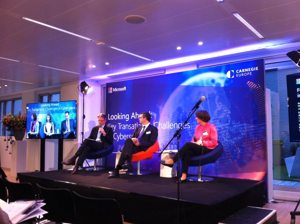 niccotaddeihrw's tweet photo. #washington #brussels looking ahead: key #transatlantic challenges in #cyberspace @Carnegie_Europe @Microsoftbe https://t.co/ssE43eL6GL