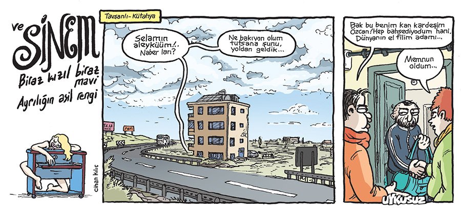 UykusuzDergi's tweet photo. #Uykusuz (485. sayı) bayilerde. #CihanKılıç #VeSinem https://t.co/wHQhCXzJjt