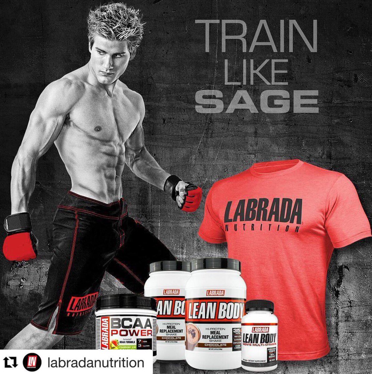 sagenorthcutt's tweet photo. Check out https://t.co/aSB3yuzrZT to look at the #SageStack, on sale! Some of my favorite products!
#TeamLabrada #TeamNorthcutt #UFC https://t.co/Ao3NBYv14c
