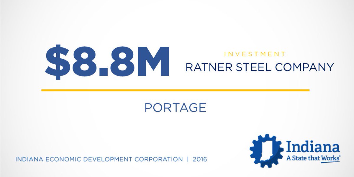 Indiana_EDC's tweet photo. Minnesota-based steel producer doubling its size in #Indiana, investing $8.8M &amp; creating up to 37 new #Hoosier jobs. #AStateThatWorks https://t.co/oBNwATgclP