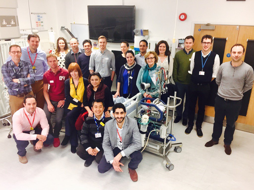 ECMODocNI's tweet photo. GSTT ECMO Simulation Course Dec 2016 - delegates and faculty @mrbrownsauce @nigegoob @PBSherren @huMANikin @shahana1 https://t.co/HZa4rsPT2f