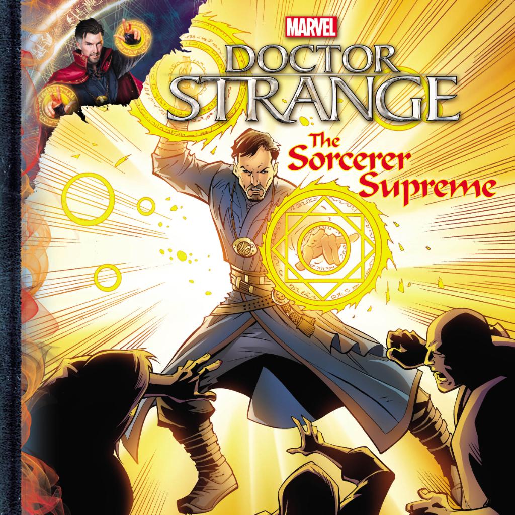 Marvel's tweet image. Enter the world of mysticism with #DoctorStrange this holiday in a new children's novel: bit.ly/2hp6Uzl