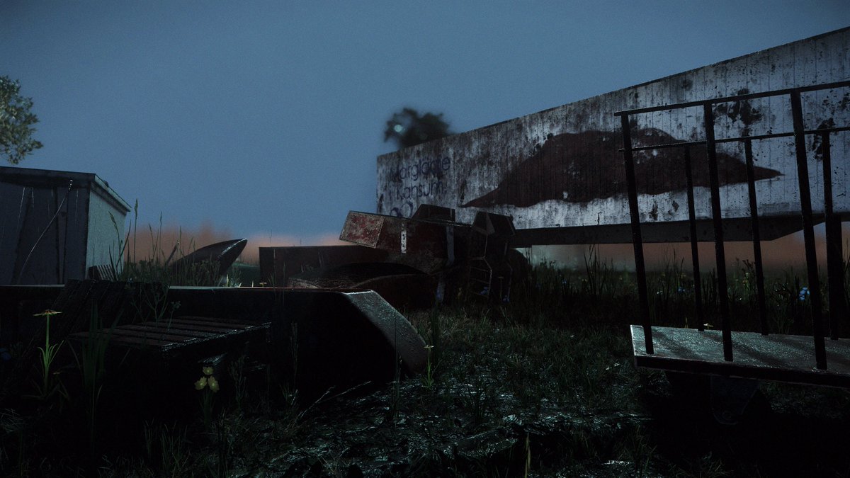 My final scene completed, really happy with how it came out :) <a href="/simonstalenhag/">Simon Stålenhag 🐀</a> <a href="/cryengine/">CRYENGINE</a>
