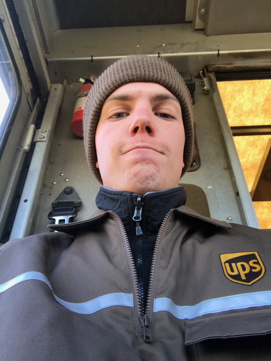 nick_lee23's tweet photo. Looking to ship packages this holiday season? TJ Hanley and the UPS grounds crew has you covered! @TJ_Hanley https://t.co/V5mAJQSU6D
