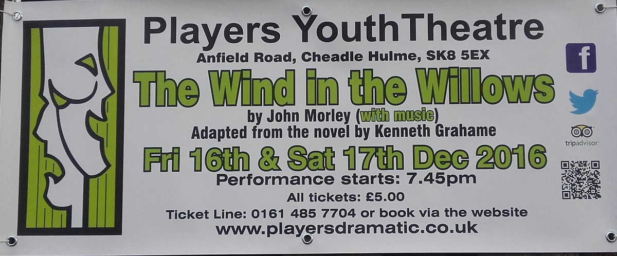 PlayersDramatic's tweet photo. @dramaindrama Great family entertainment in this weekend! https://t.co/BrSx8Zms1O