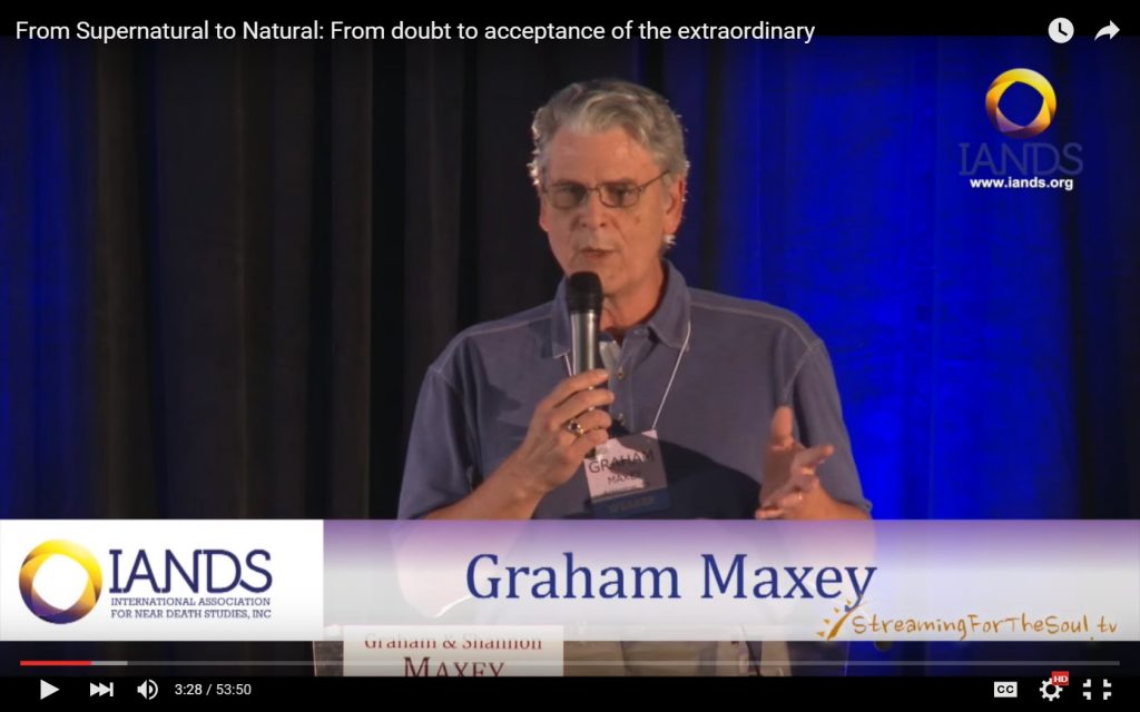 TubeFear's tweet image. Graham Maxey - From Supernatural to Natural: ... - feartube.com/graham-maxey-f… #ADC #AfterdeathCommunication #CrackingTheCodeDocumentary