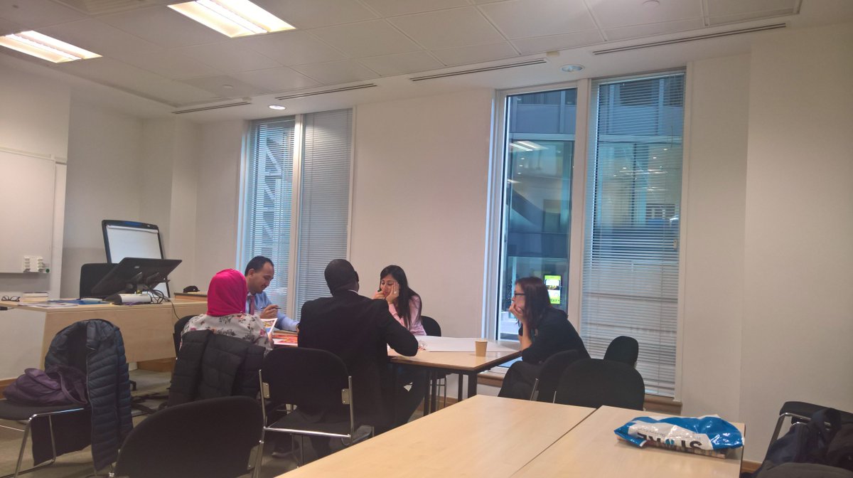 BPP_PDTeam's tweet photo. Breakout session for the @BPPBusiness PDP students to think about ideas for new projects at Good Vibrations! #Brainstorming https://t.co/JQUpIqB6QJ