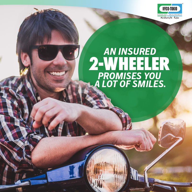 IFFCO__TOKIO's tweet image. An insured vehicle ensures that you can ride hassle free through the city roads. Insure your 2 wheeler today. #2WheelerInsurance