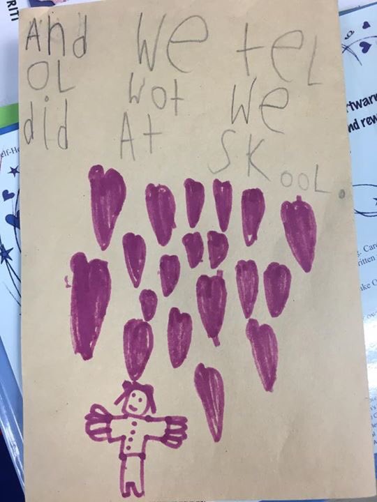 K writers working hard on #listandlabel books-  #sjpreston <a href="/HarrisonCSD/">Harrison Schools- NY</a> <a href="/MaggieWhiteHCSD/">Maggie White</a>